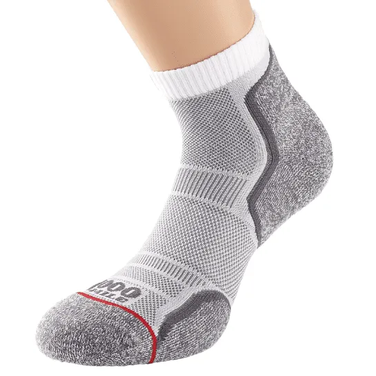 1000 Mile Run Anklet Twin Pack Men's