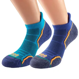1000 Mile Run Anklet Twin Pack Men's