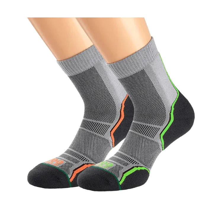 1000 Mile Run Anklet Twin Pack Men's