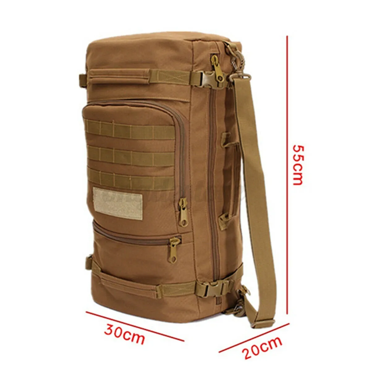 50L Outdoor Military Tactical Backpack Sport Camping Travel Trekking Rucksack
