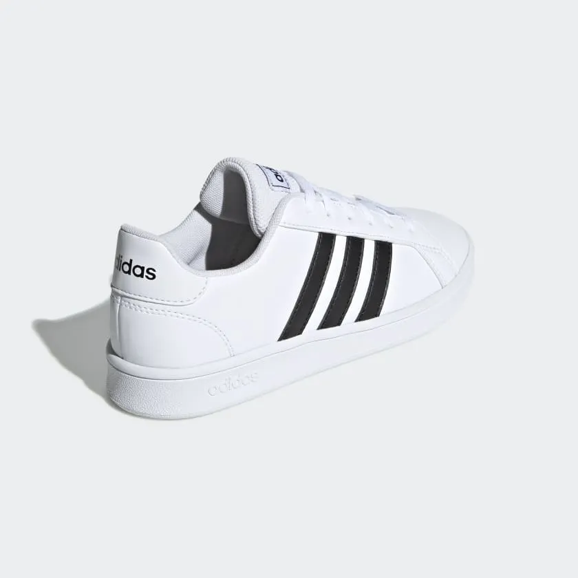ADIDAS GRAND COURT KIDS - Cloud White / Core Black / Cloud White