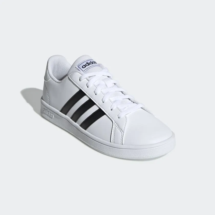 ADIDAS GRAND COURT KIDS - Cloud White / Core Black / Cloud White