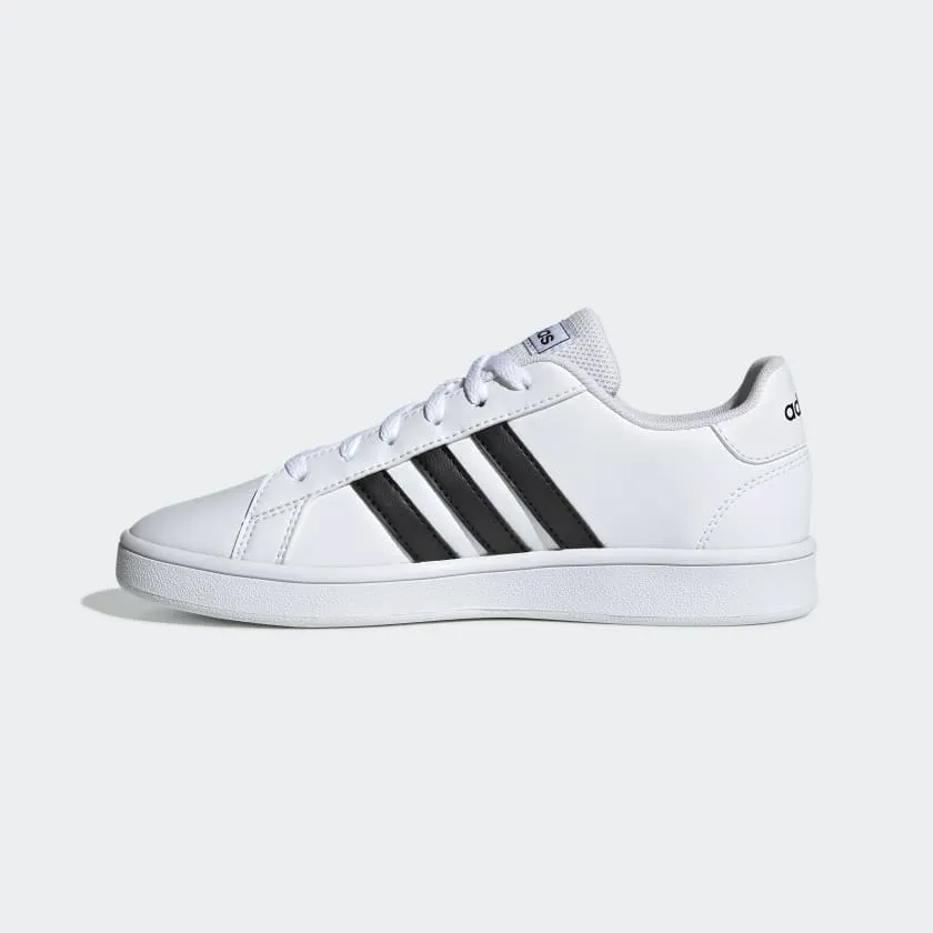 ADIDAS GRAND COURT KIDS - Cloud White / Core Black / Cloud White