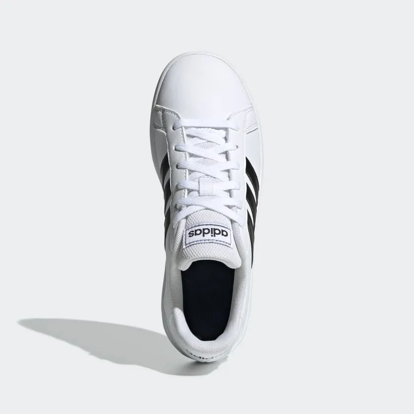 ADIDAS GRAND COURT KIDS - Cloud White / Core Black / Cloud White