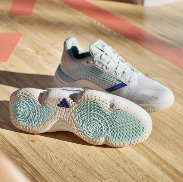 Adidas Men's Stabil 16 Indoor Court Shoes White Lucid Blue