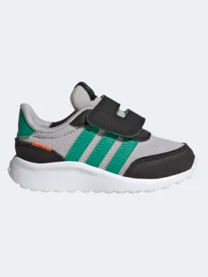 Adidas Run 70S Infant-Boys Running Shoes Grey/Green