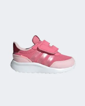Adidas Run 70S Infant-Girls Running Shoes Roston/Silver/Pink