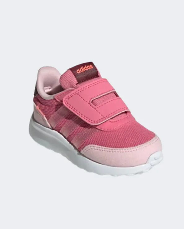 Adidas Run 70S Infant-Girls Running Shoes Roston/Silver/Pink