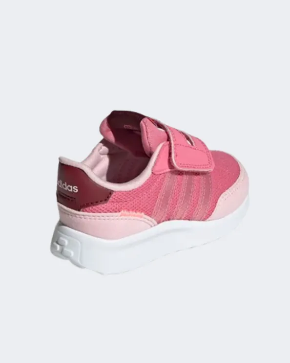 Adidas Run 70S Infant-Girls Running Shoes Roston/Silver/Pink