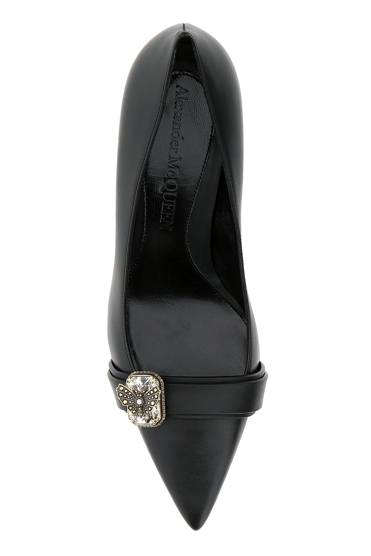 Alexander McQueen Embellished Court Pumps