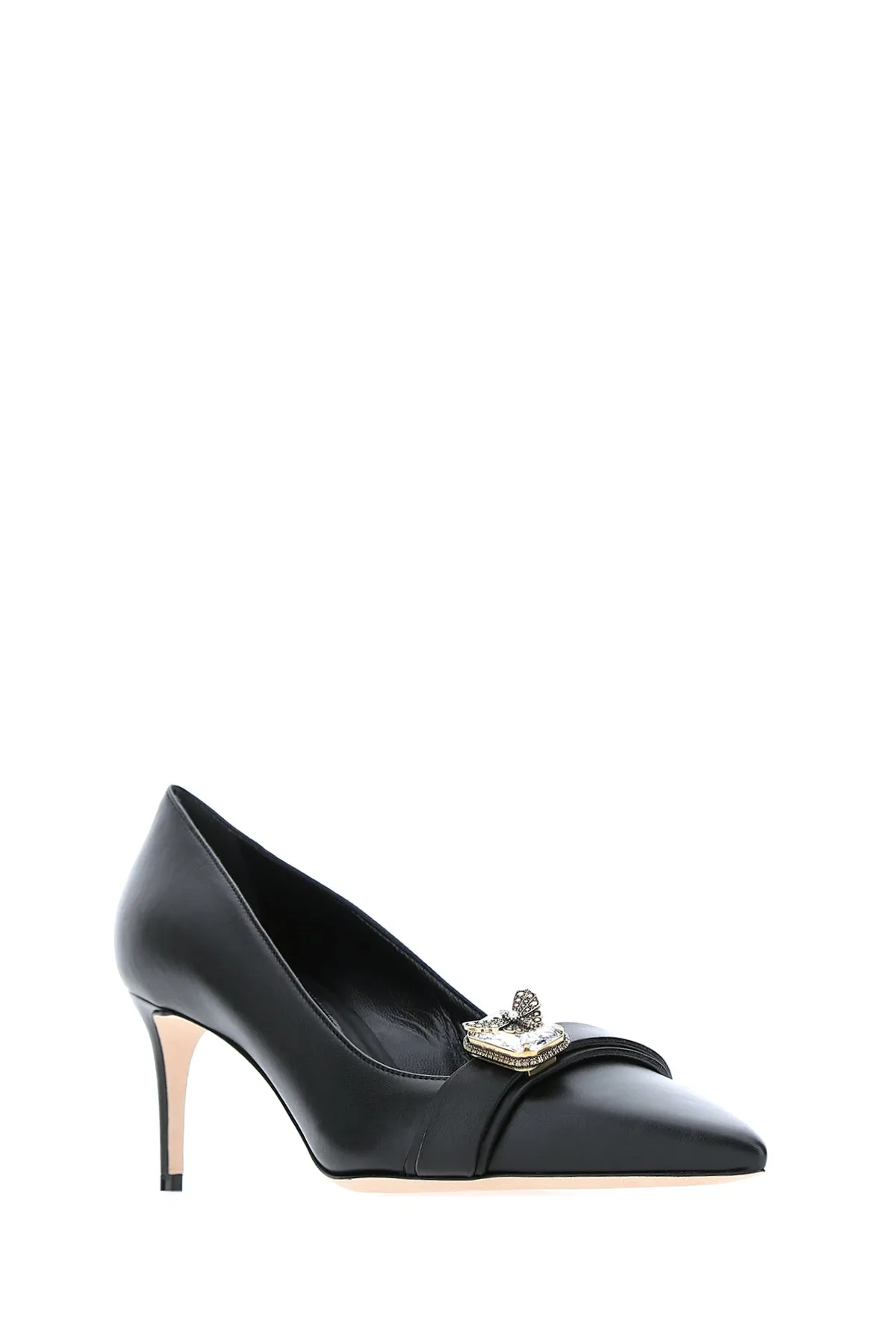 Alexander McQueen Embellished Court Pumps