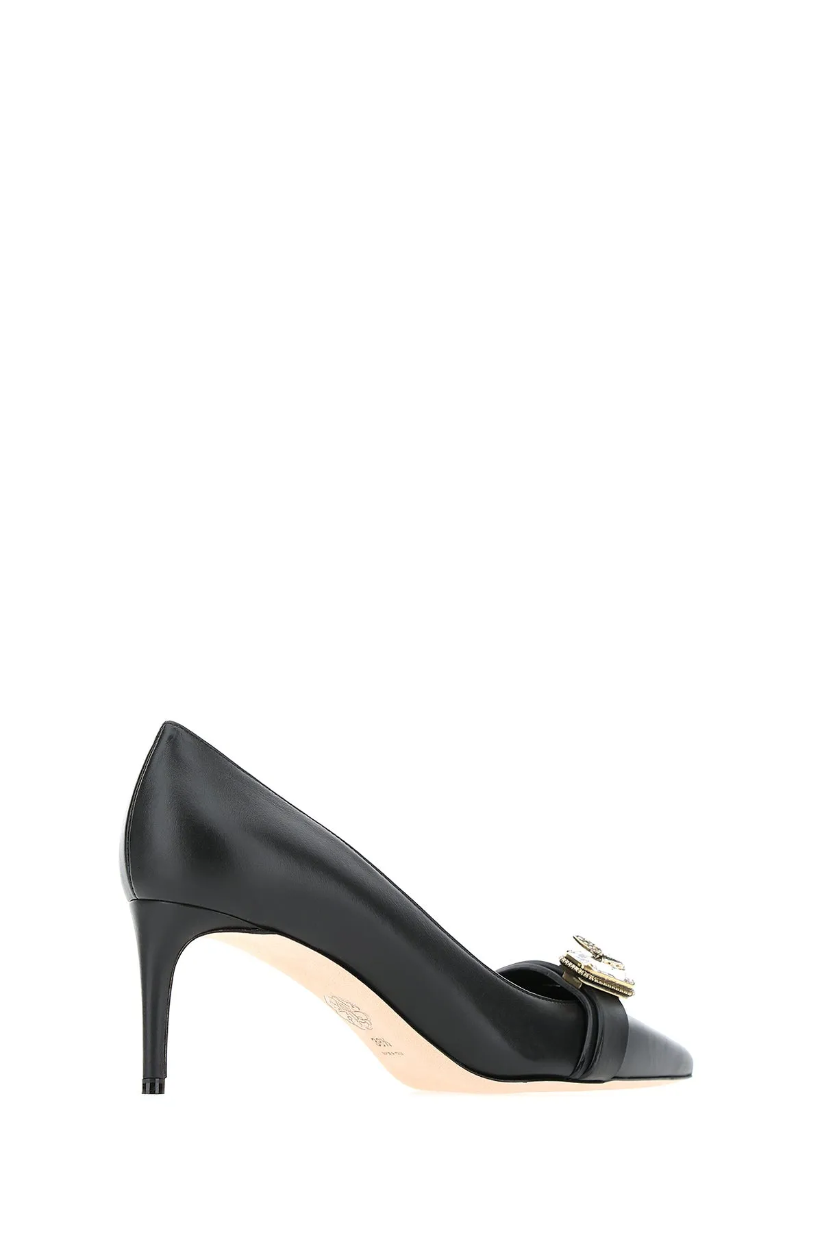 Alexander McQueen Embellished Court Pumps