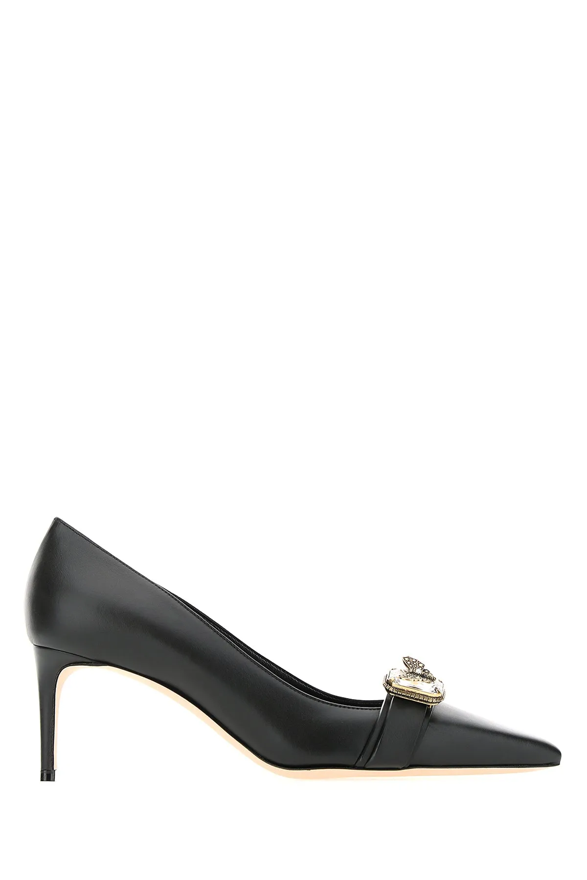 Alexander McQueen Embellished Court Pumps