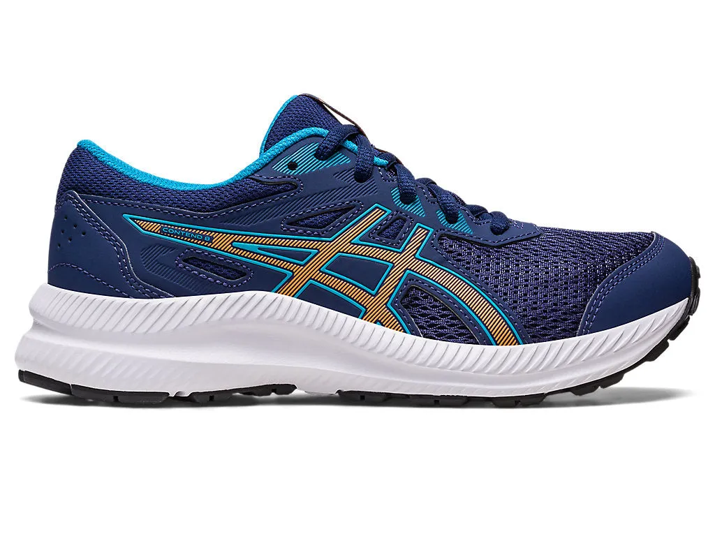 ASICS Contend 8 GS - Kids - Indigo Blue/Sun Peach