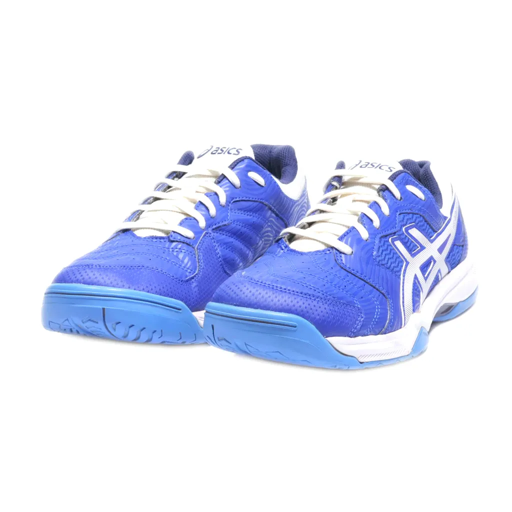 Asics Gel-Dedicate Sport Shoes Leather Blue Colour For Men