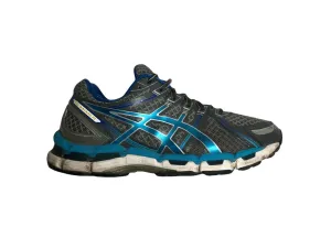 Asics Gel Kayano 19 Blue Silver Running Shoes Women's (Size: 8.5) T351N