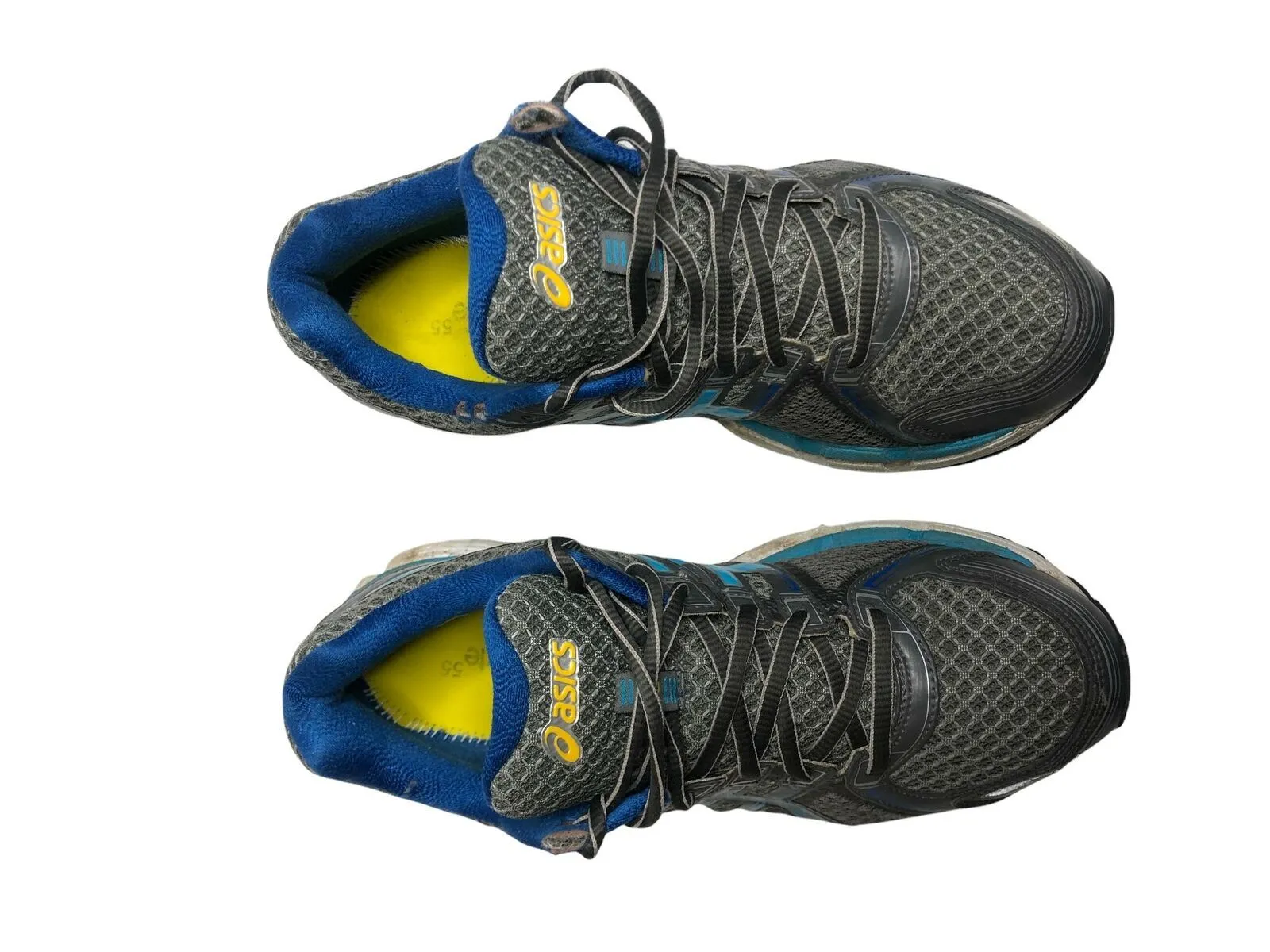 Asics Gel Kayano 19 Blue Silver Running Shoes Women's (Size: 8.5) T351N
