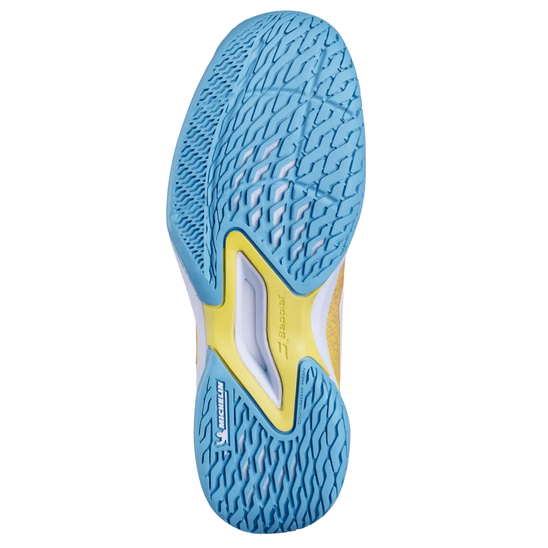 Babolat Junior Jet Mach 3 All-Court (Coral/Gold)