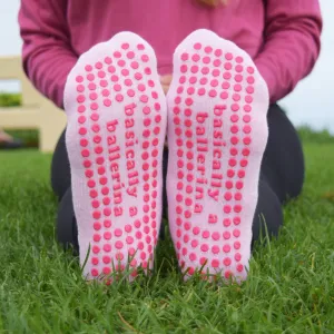 Basically A Ballerina - Grip Socks (Barre / Pilates)