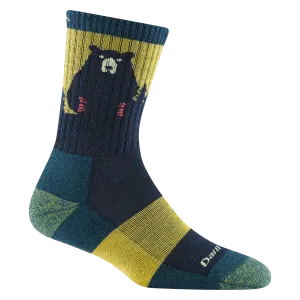 Bear Town Micro Crew Lightweight Hiking Sock (Women's) - D1970W
