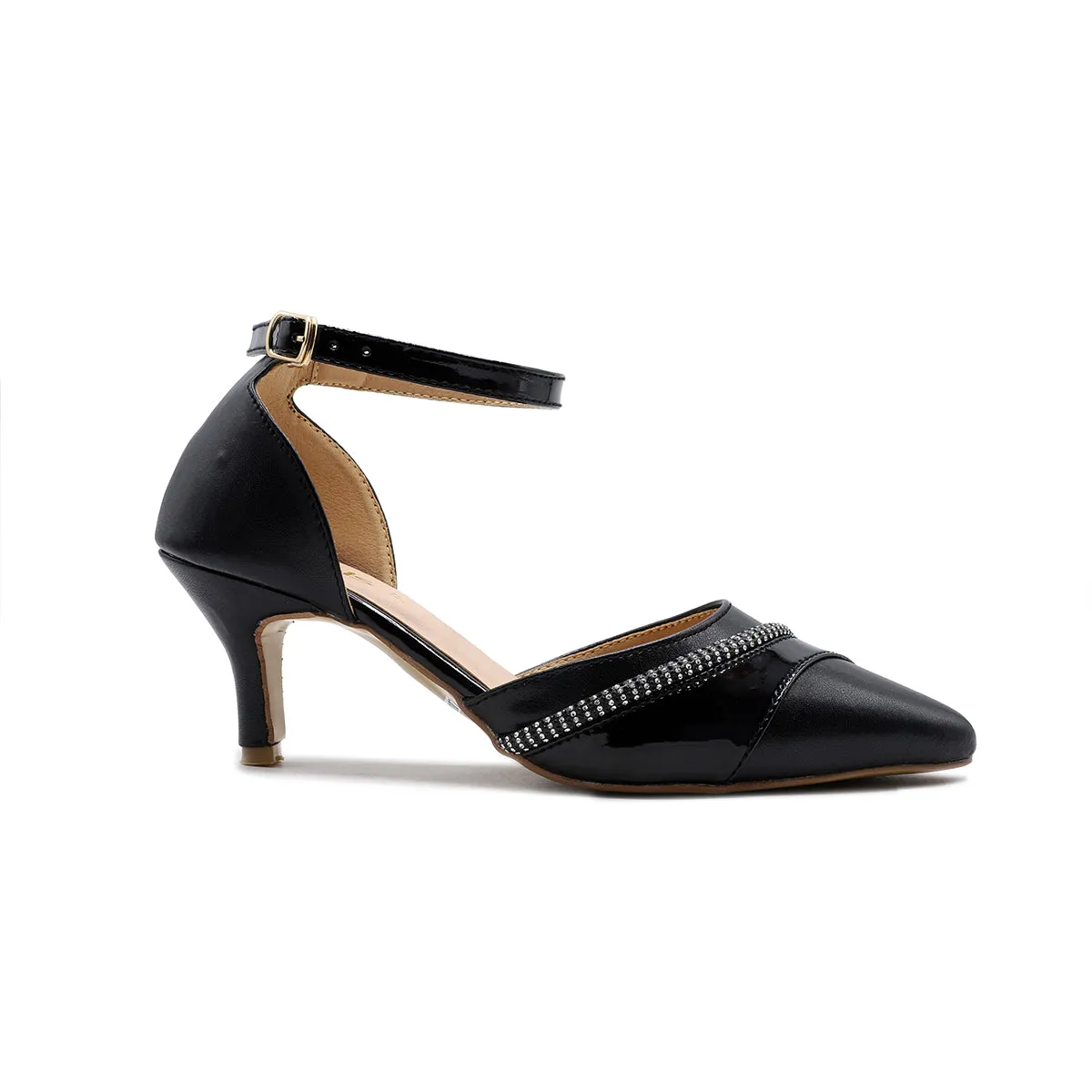 Black Formal Court Shoes L00850033