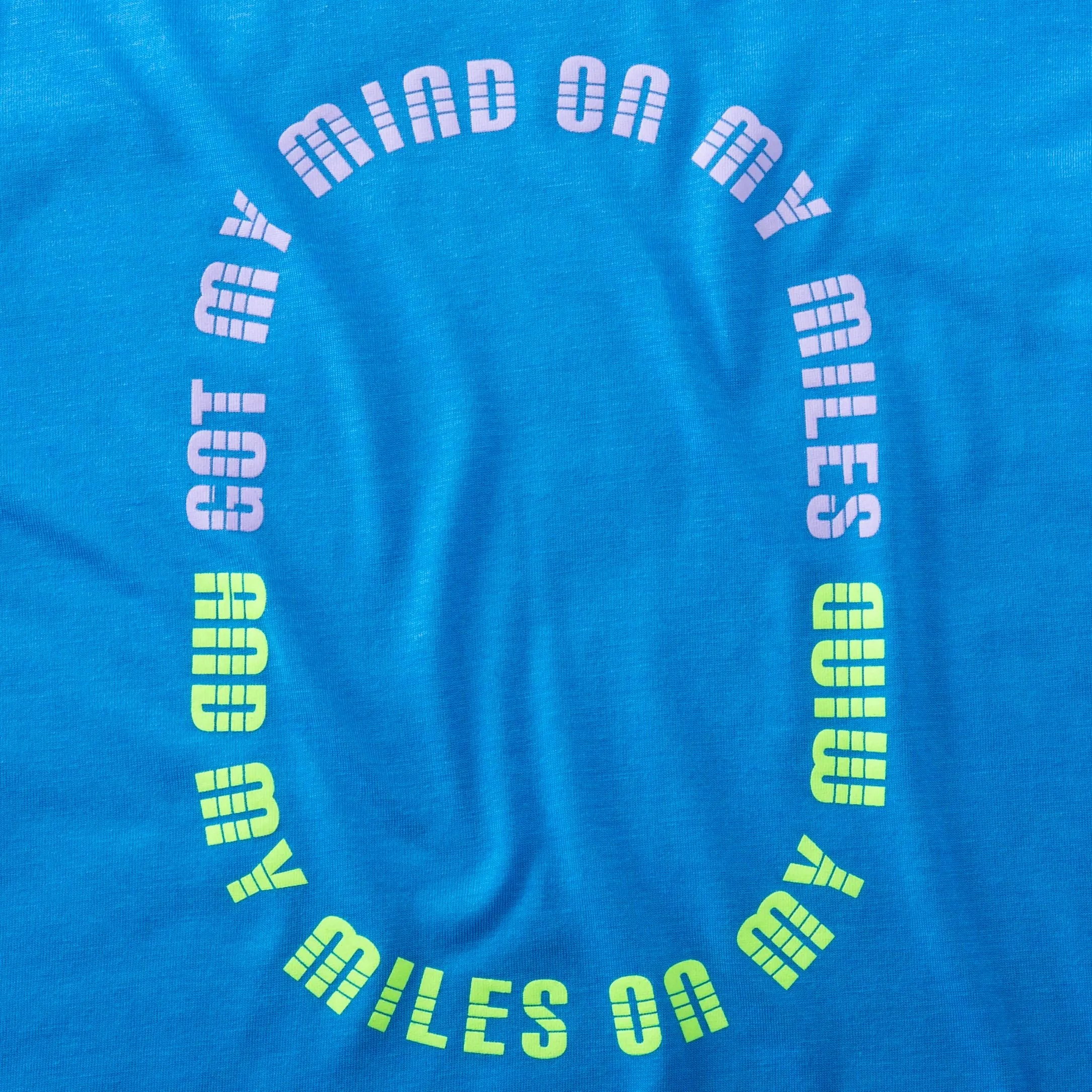 Brooks | Distance Tank 3.0 | Women's | Heather Azure Blue/Mind Loop