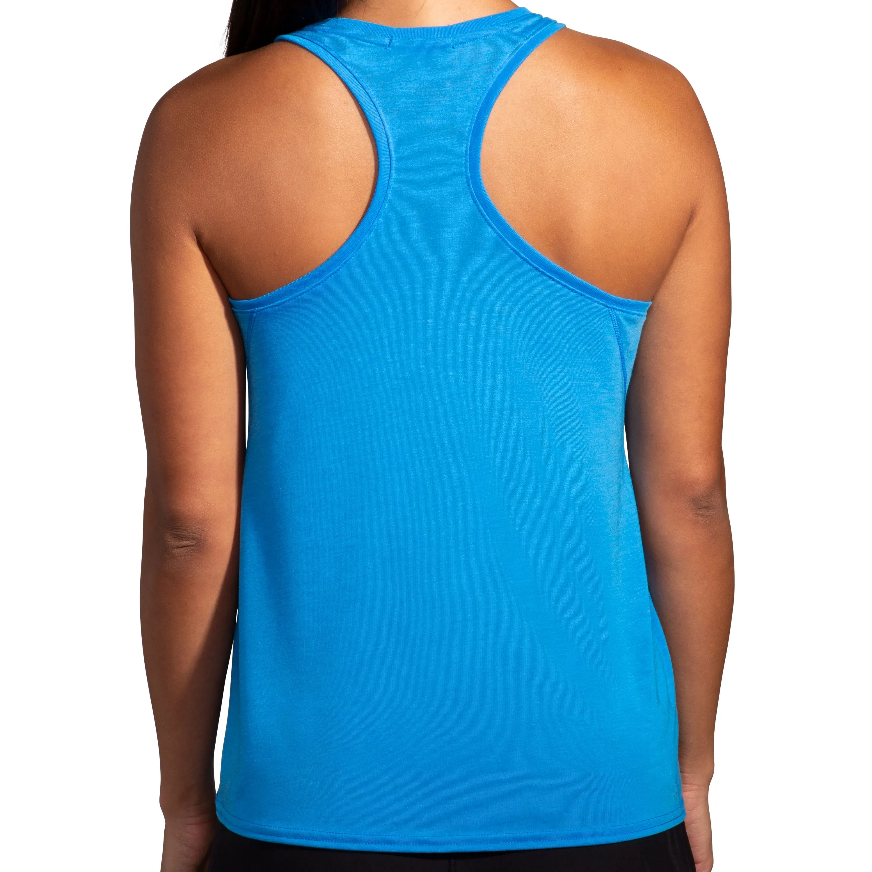 Brooks | Distance Tank 3.0 | Women's | Heather Azure Blue/Mind Loop