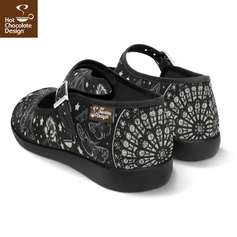 Chocolaticas® FALLEN ANGELS Women's Mary Jane Flat