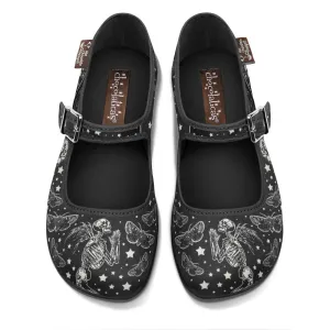 Chocolaticas® FALLEN ANGELS Women's Mary Jane Flat