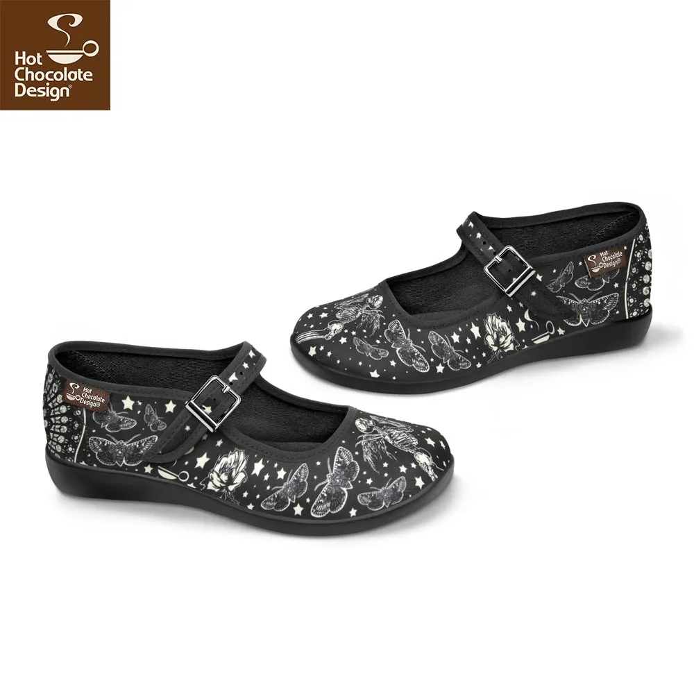 Chocolaticas® FALLEN ANGELS Women's Mary Jane Flat