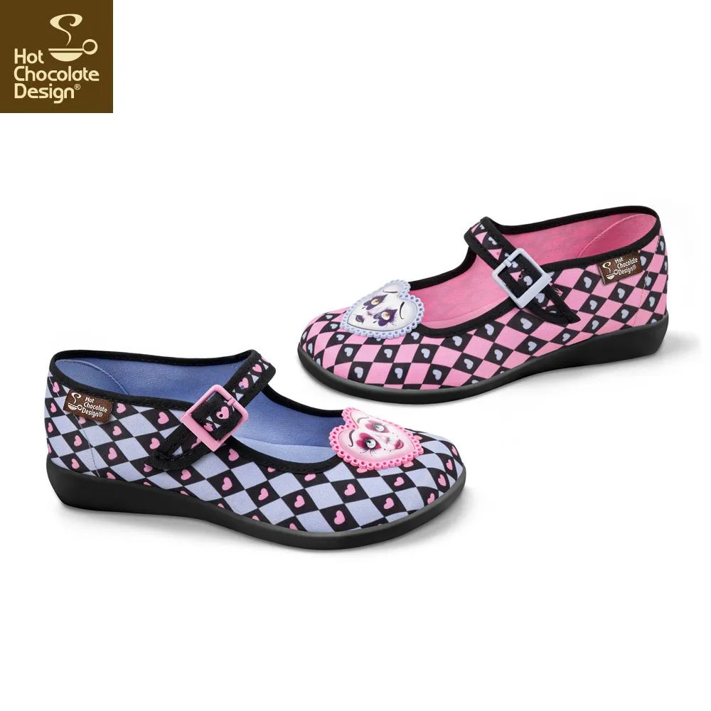 Chocolaticas® GAME OF HEARTS Women's Mary Jane Flat