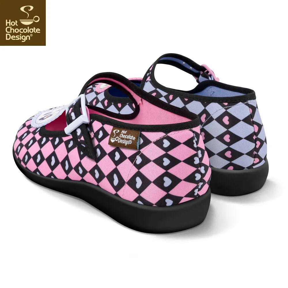 Chocolaticas® GAME OF HEARTS Women's Mary Jane Flat