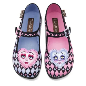 Chocolaticas® GAME OF HEARTS Women's Mary Jane Flat