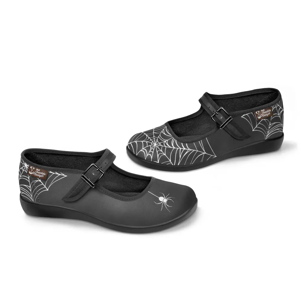 Chocolaticas® SPIDER Women's Mary Jane Flat