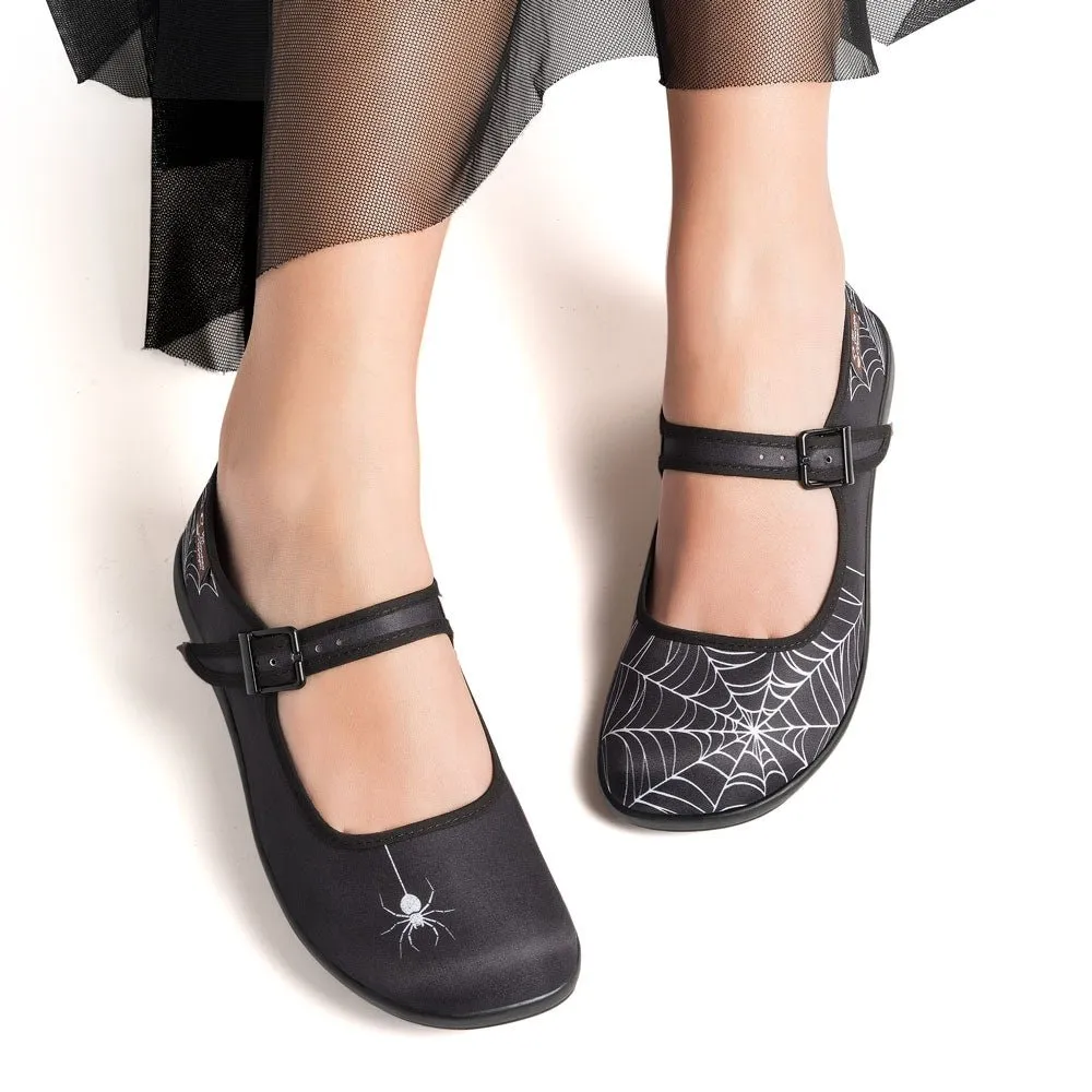 Chocolaticas® SPIDER Women's Mary Jane Flat