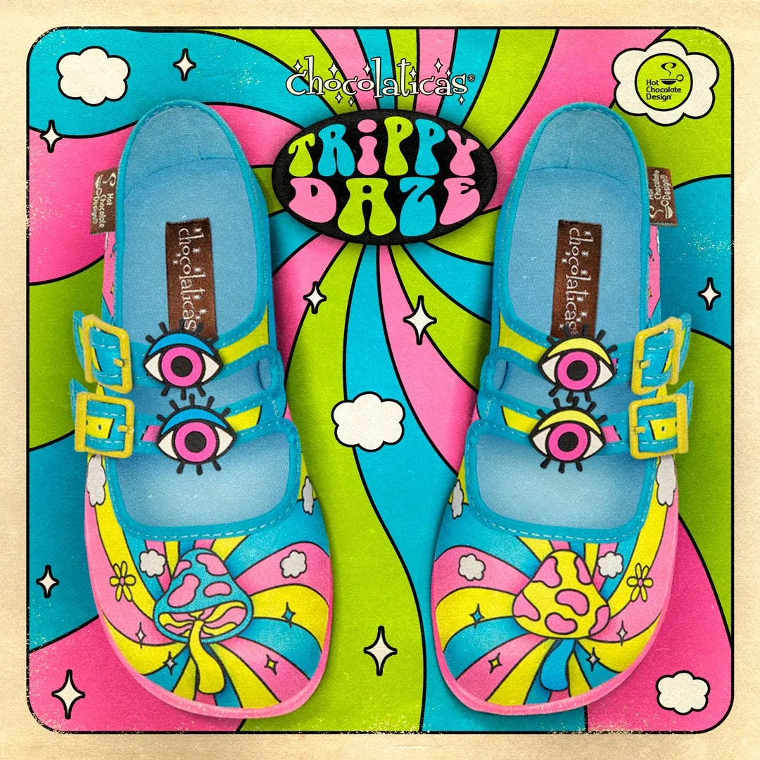 Chocolaticas® TRIPPY DAZE Women's Mary Jane Flat