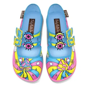 Chocolaticas® TRIPPY DAZE Women's Mary Jane Flat
