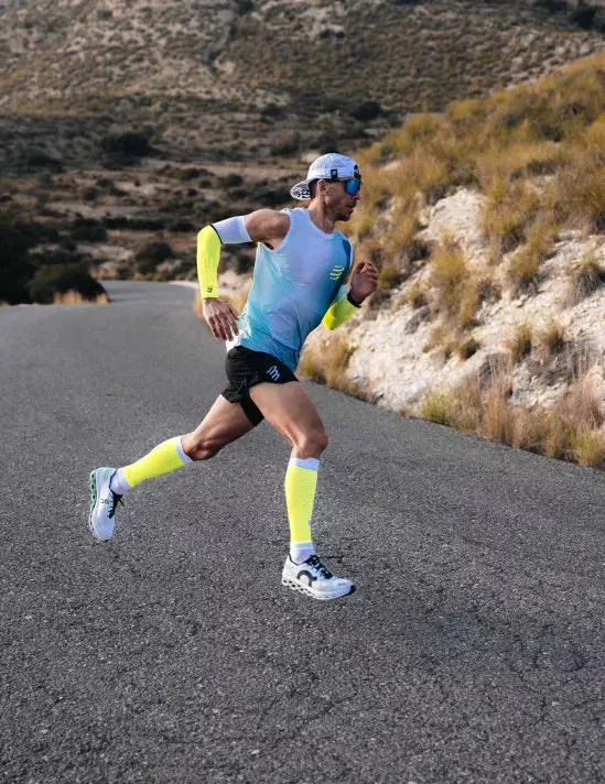 Compressport R2 3.0 Calf Guard | Safe Yellow/White