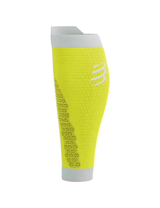 Compressport R2 3.0 Calf Guard | Safe Yellow/White