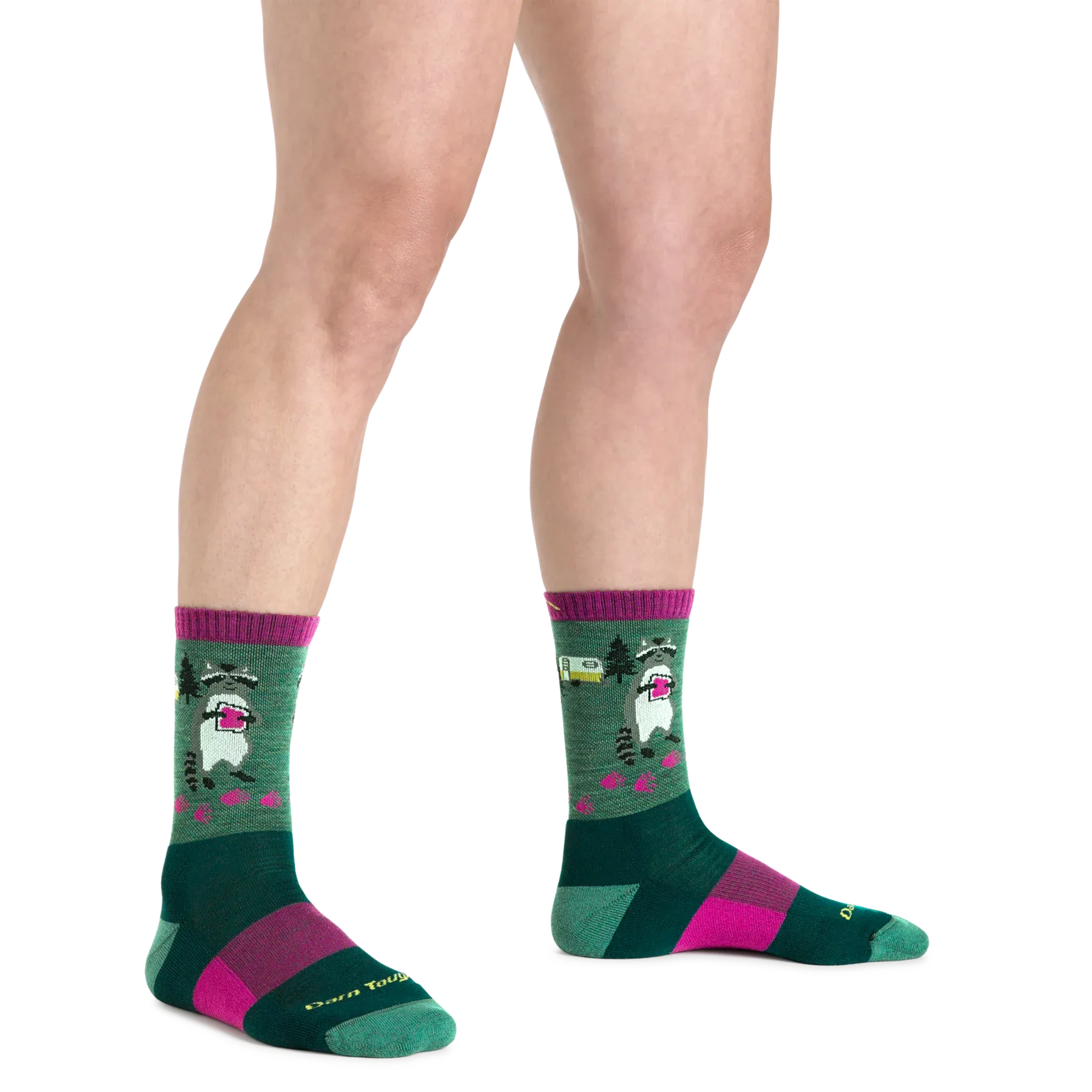Critter Club Micro Crew Lightweight Hiking Sock w/ Cushion (Women's) - D5001W
