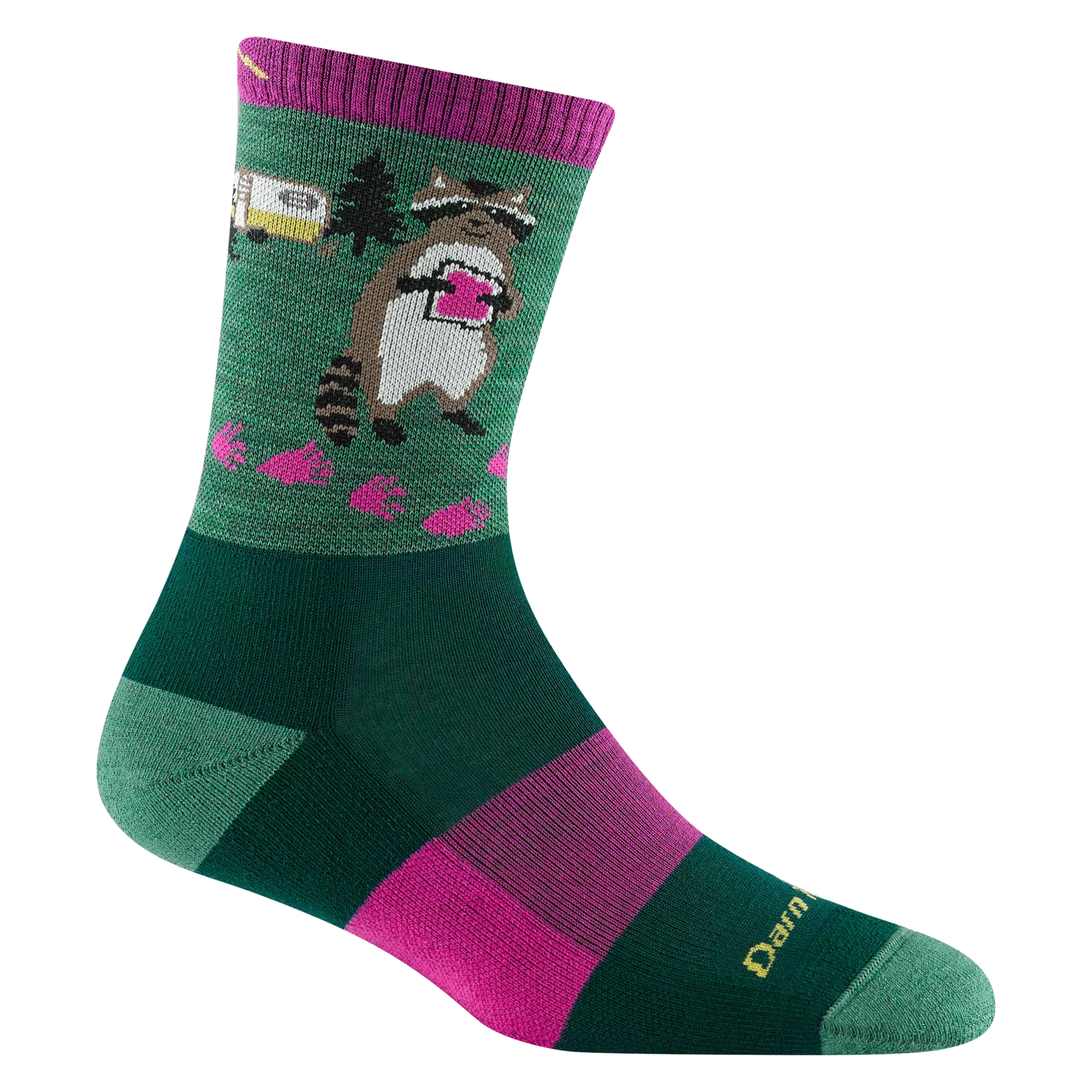 Critter Club Micro Crew Lightweight Hiking Sock w/ Cushion (Women's) - D5001W