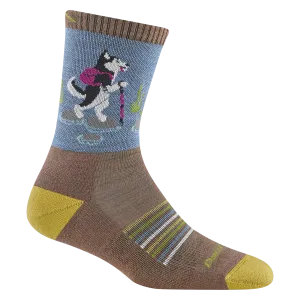 Critter Club Micro Crew Lightweight Hiking Sock w/ Cushion (Women's) - D5001W