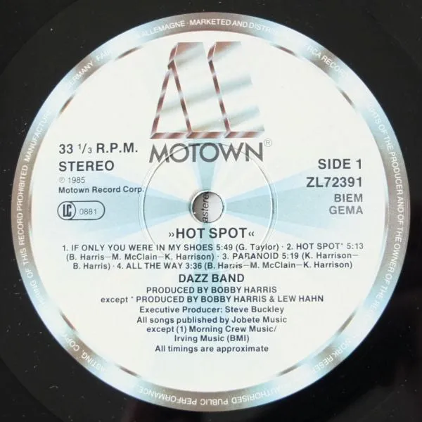 Dazz Band - Hot Spot (LP, Album) (NM or M-)