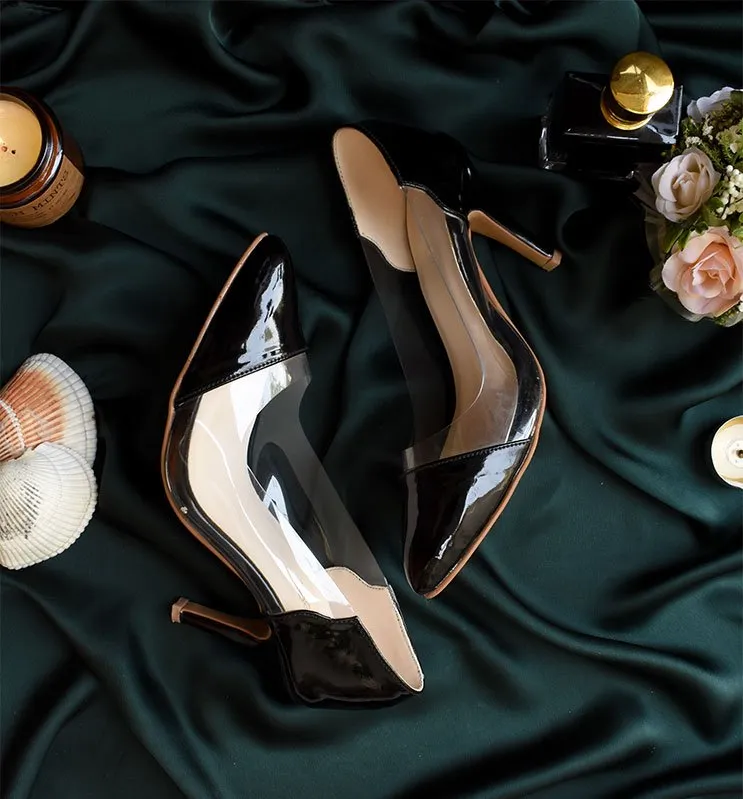 Dazzling Heels Black