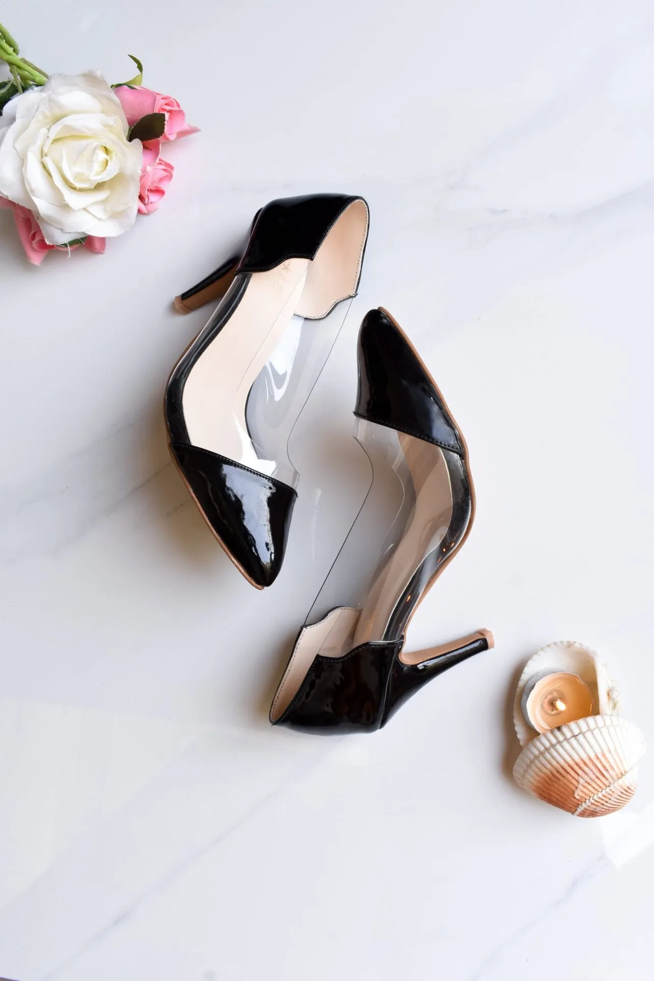 Dazzling Heels Black