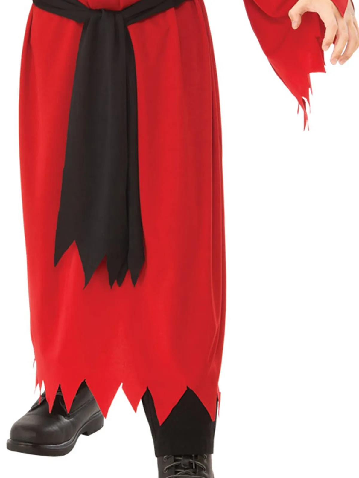 Devil Robe with Skull & Webs Costume for Kids