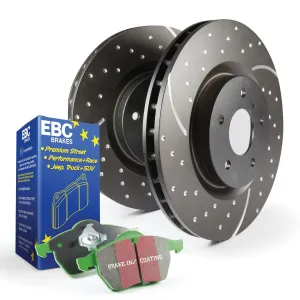 EBC Brakes S10KF1617 S10 Kits Greenstuff 2000 and GD Rotors