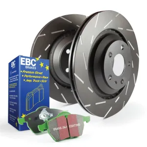 EBC Brakes S2KF1303 S2 Kits Greenstuff 2000 and USR Rotors