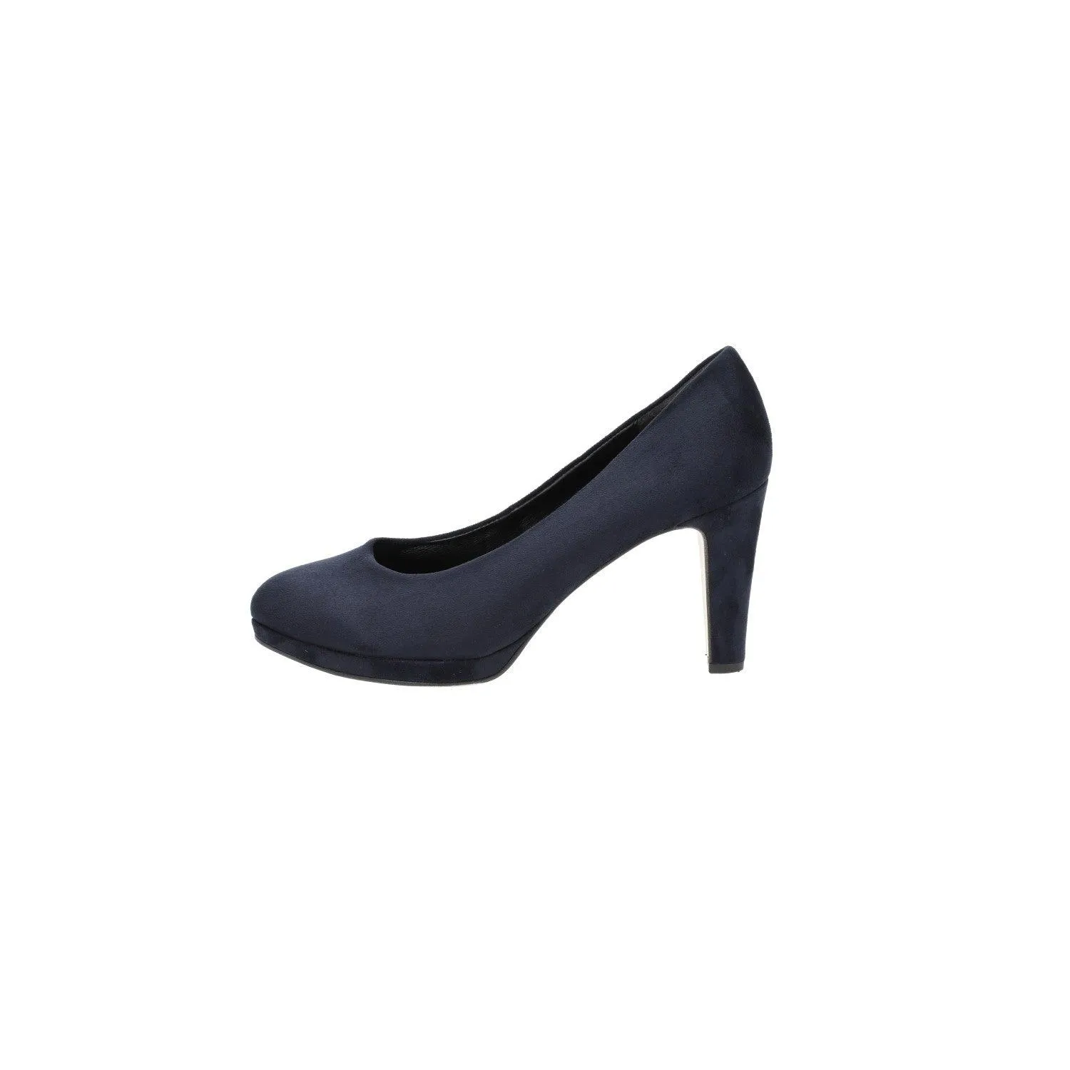 Gabor Splendid Court Pump High-Heel Shoes Fabric Blue Colour For Women