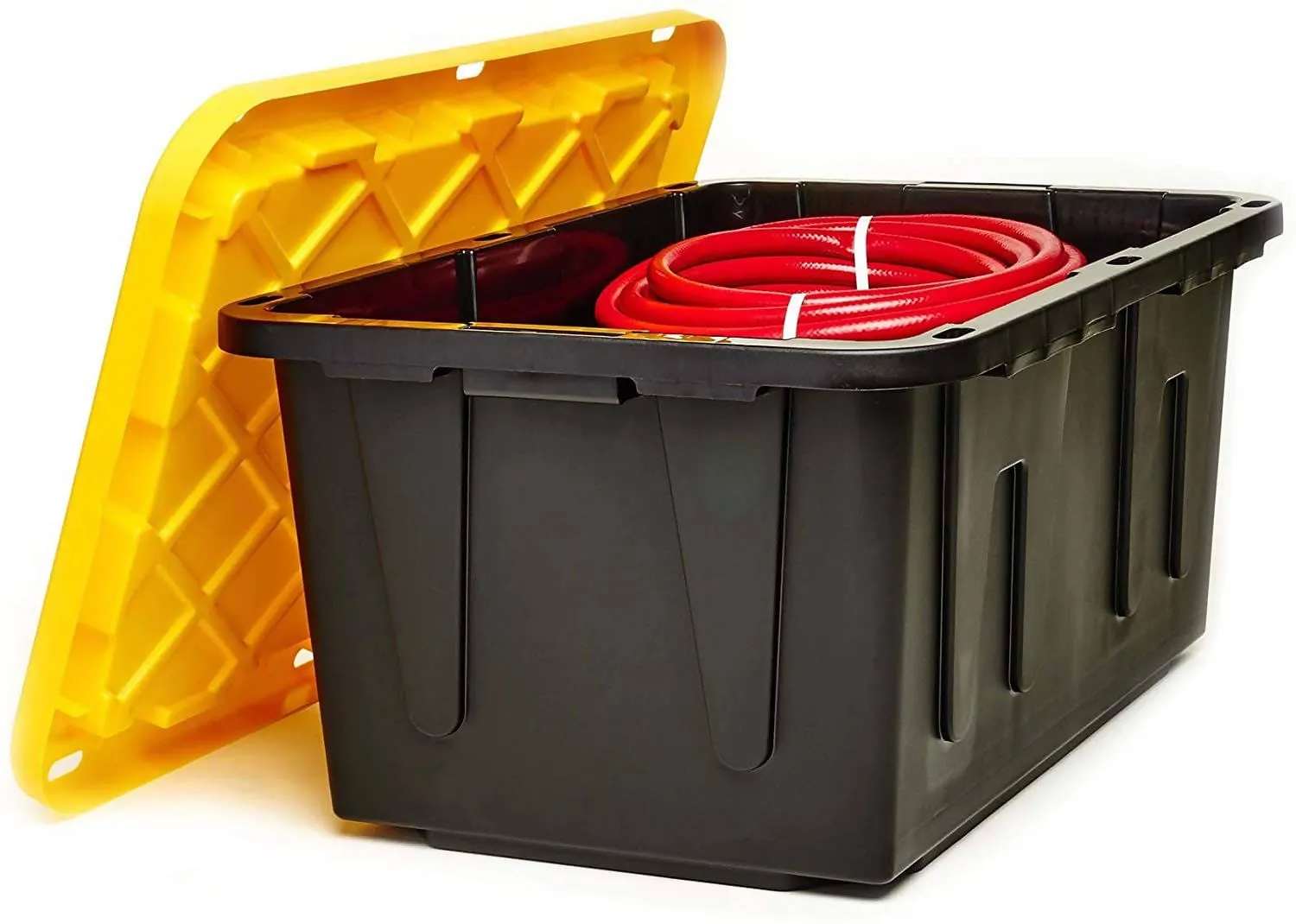 Green Pak Commercial Tote 27 gal   Whether you are going camping, fishing, hauling sports equipment or just storing your personal items in the garage, this tote is the ultimate reliable tool to get the job done   -294000